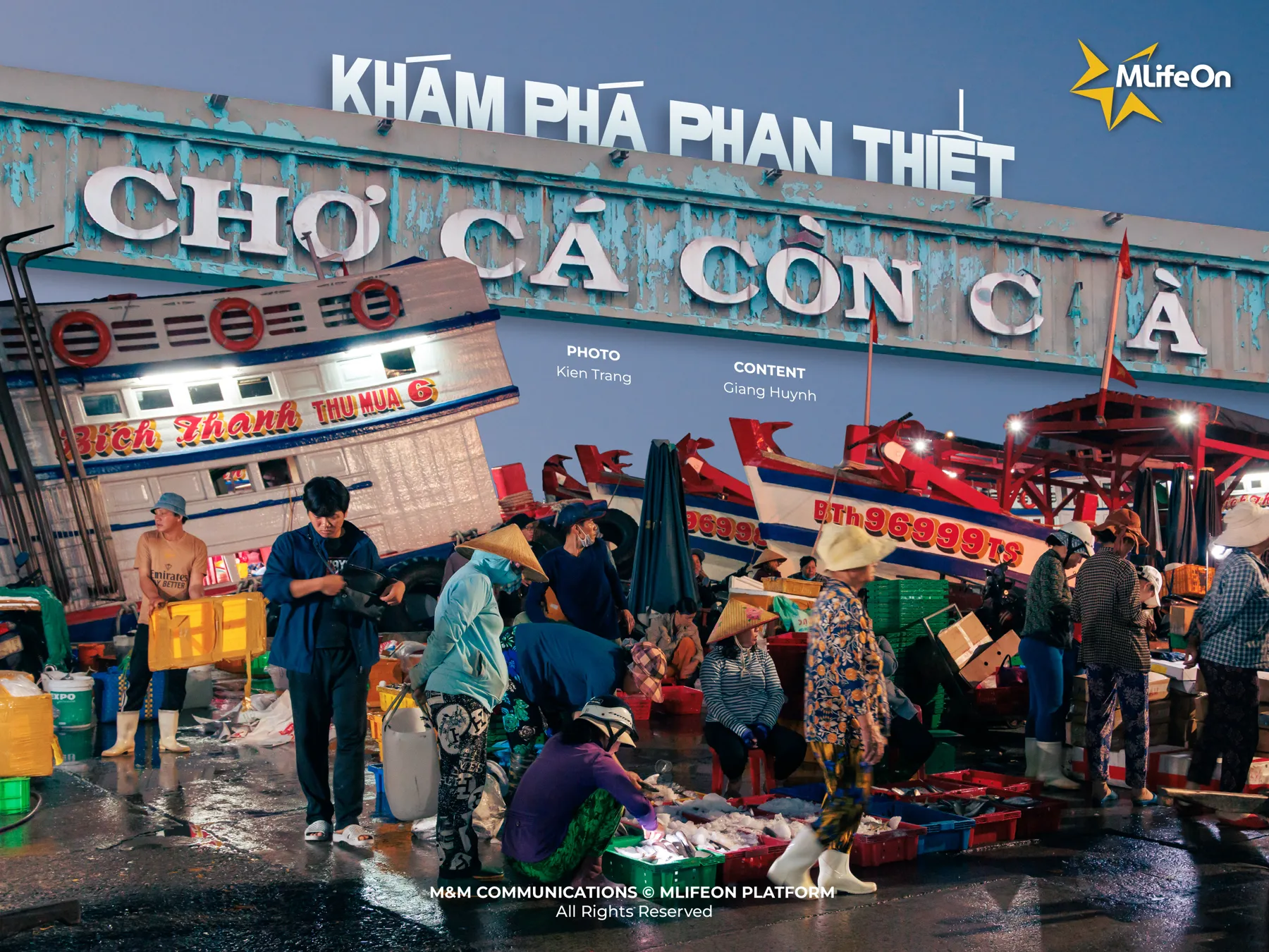 CON CHA FISH MARKET PHAN THIET - FINDING THE RHYTHM OF LIFE OF SEA FISHERS