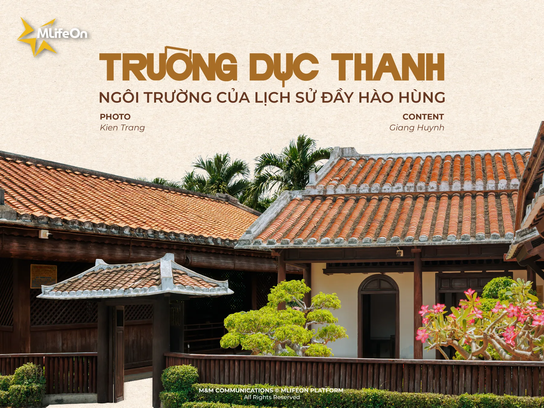 DUC THANH SCHOOL - THE SCHOOL OF HEROIC HISTORY