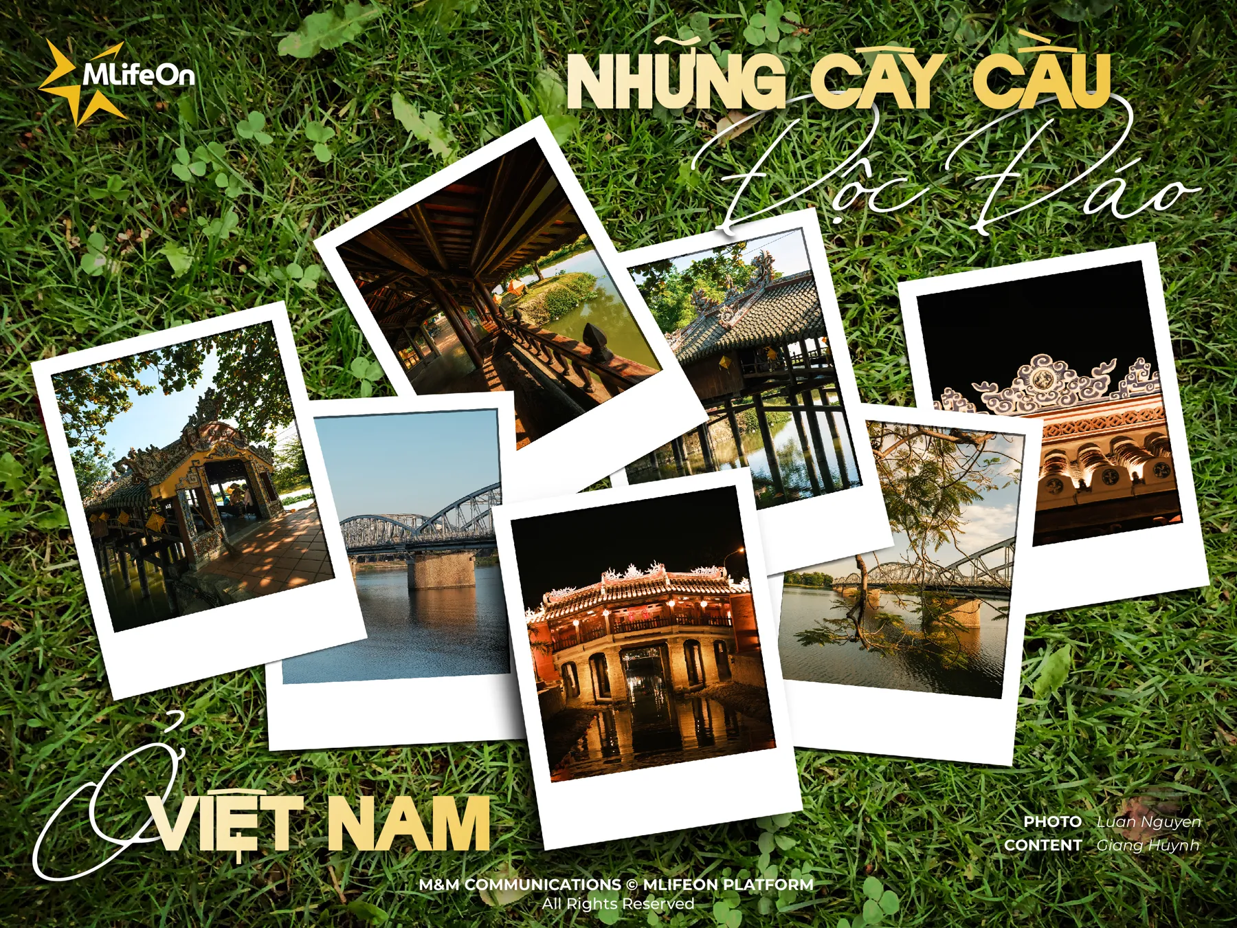 UNIQUE BRIDGES IN VIETNAM: ARCHITECTURAL MASTERPIECES