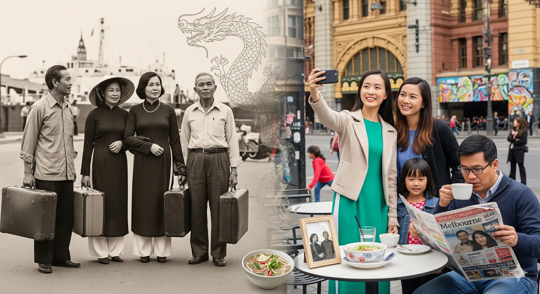 The History of Melbourne's Vietnamese Community: From Refugees to Residents
