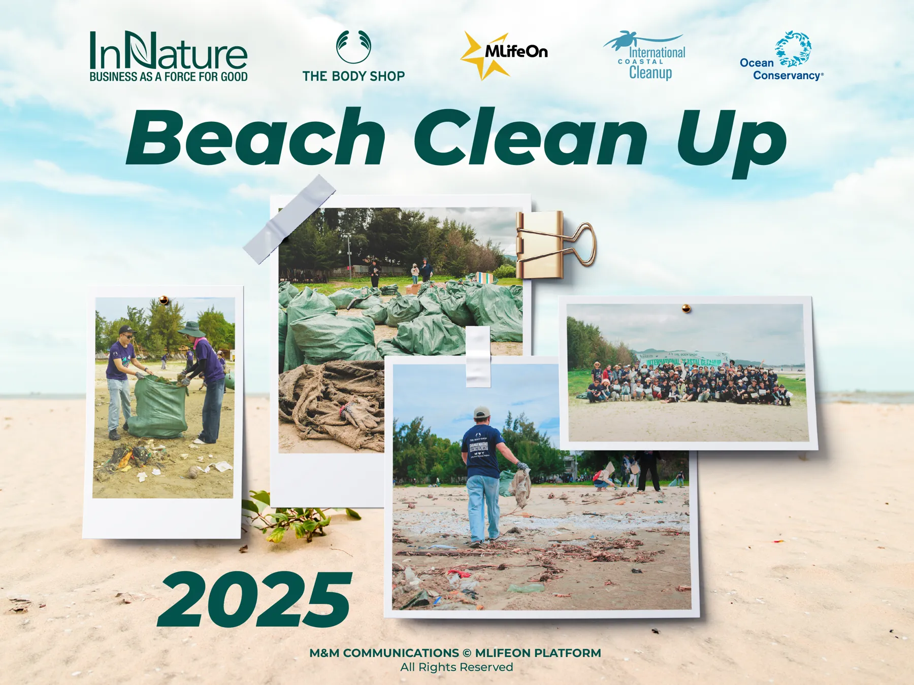 MLIFEON SPREADS GREEN MESSAGE IN THE JOURNEY “BEACH CLEAN UP 2025”