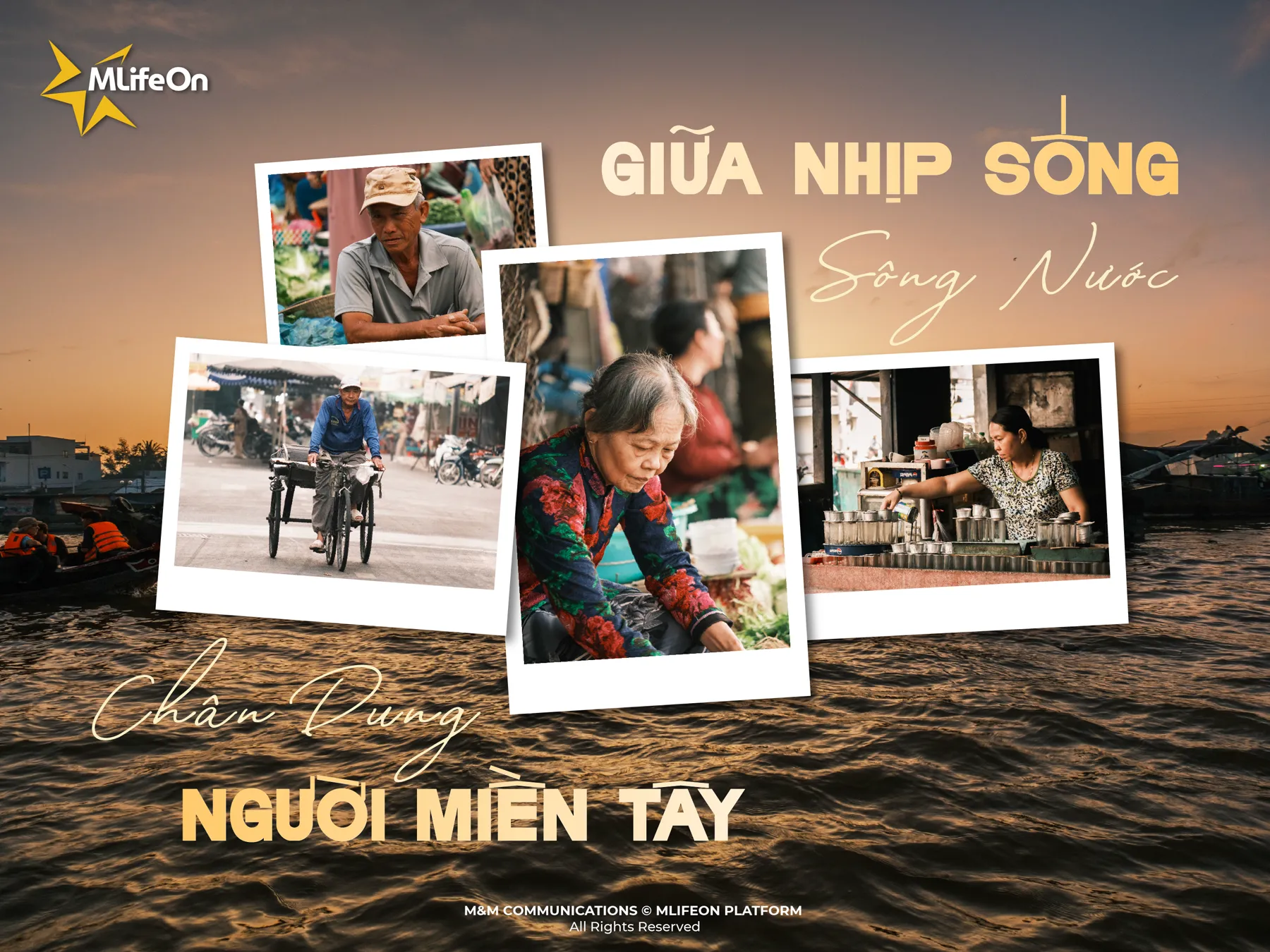 THE GENUINE PEOPLE OF THE WESTERN REGION - THE BEAUTY OF THE RIVER LANDSCAPE