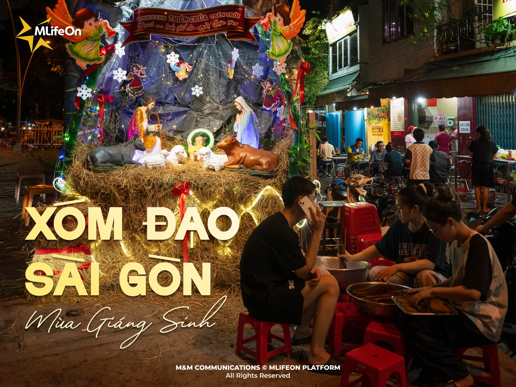 VISITING A CHRISTIAN VILLAGE DURING CHRISTMAS