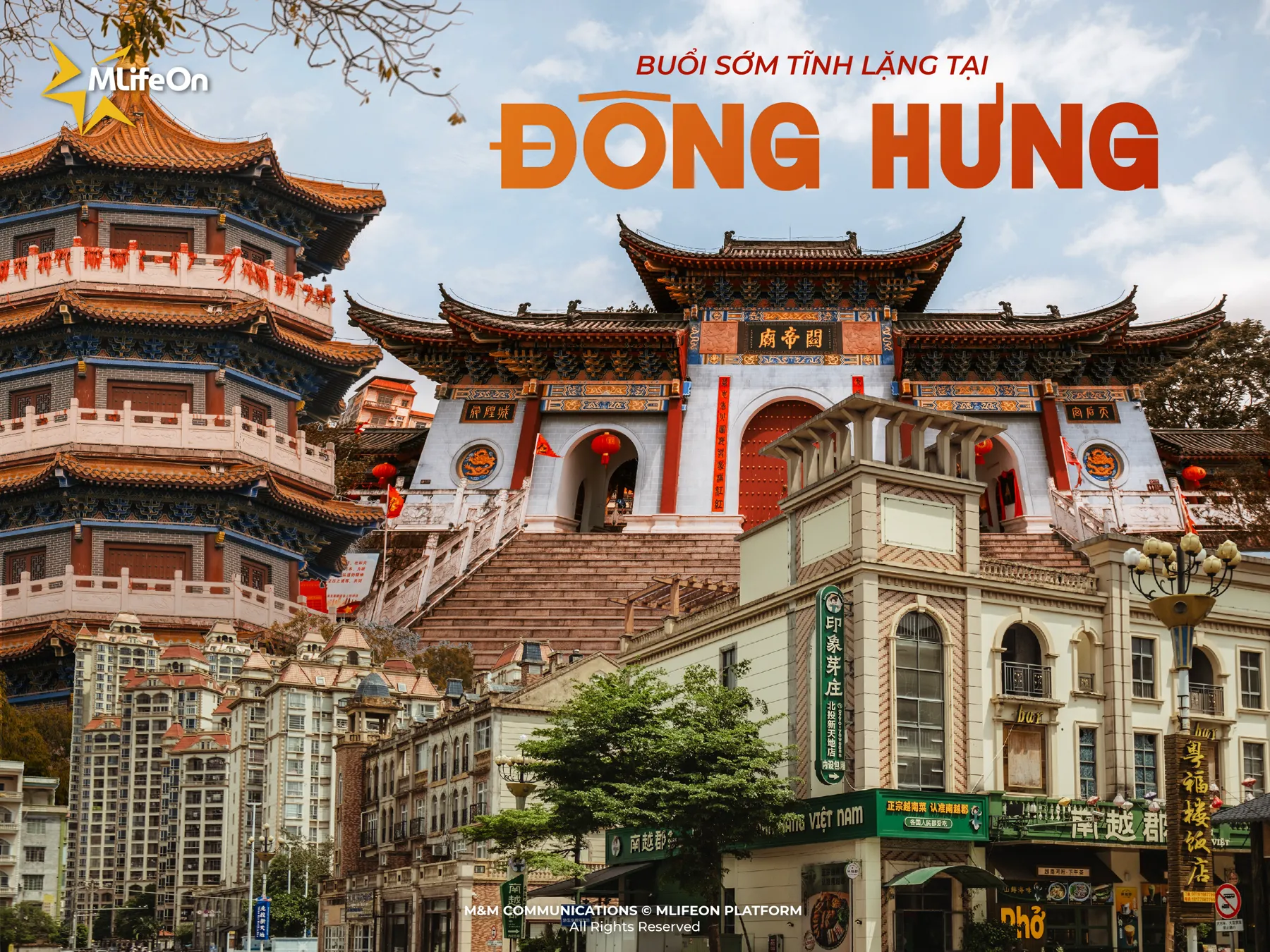 A QUIET MORNING IN DONGXING - THE BORDER CITY BETWEEN VIETNAM AND CHINA