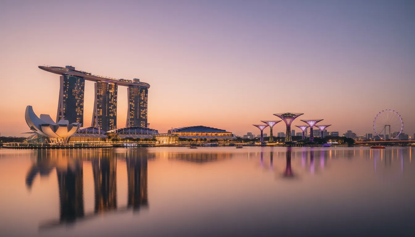 Image: A panoramic view of Singapore