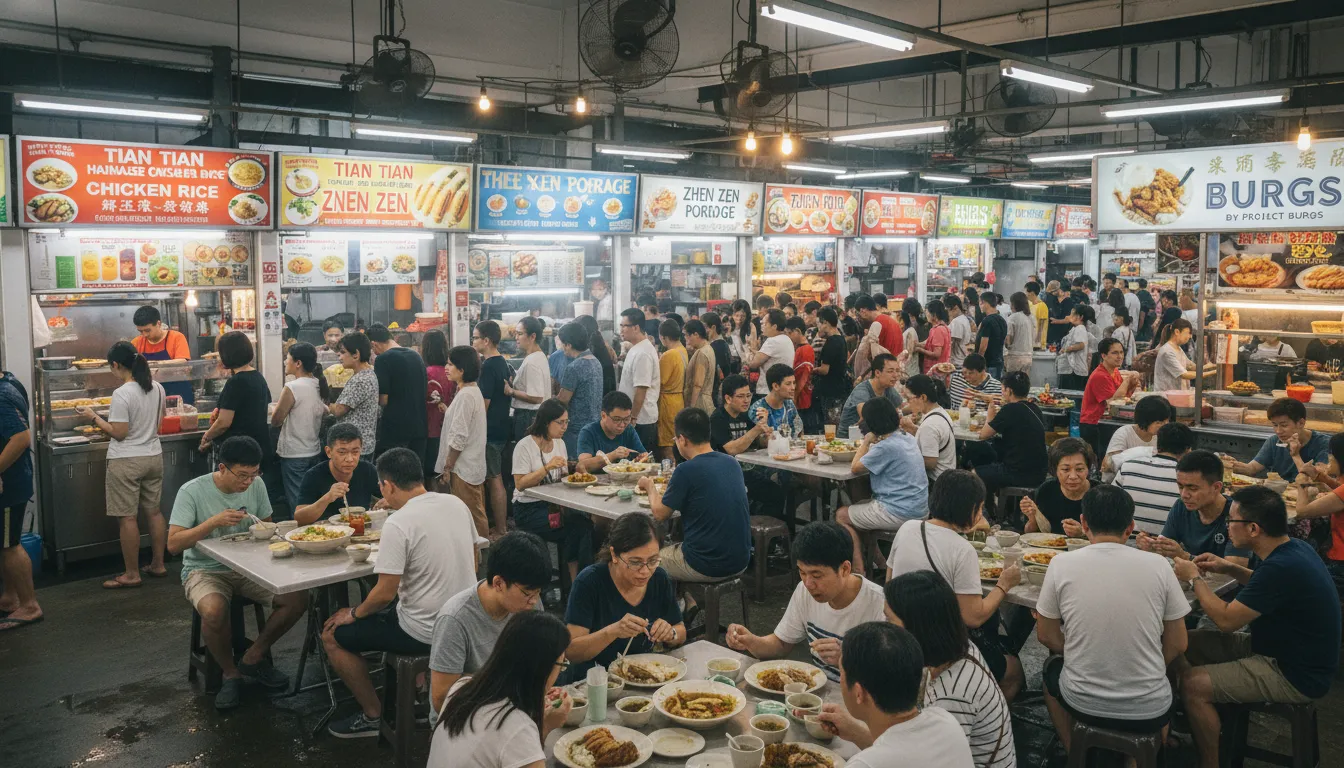 Famous Landmarks Singapore: The Best Food Markets and Hubs