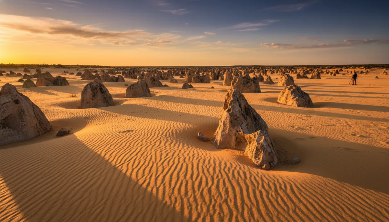 Perth Famous Landscape Tutorial: Photography at The Pinnacles