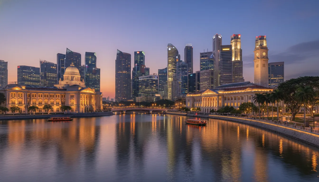 Image: A panoramic view of Singapore