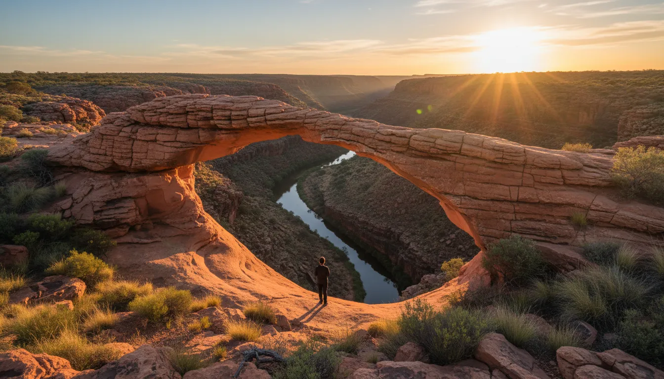 Image: A wide shot of Nature