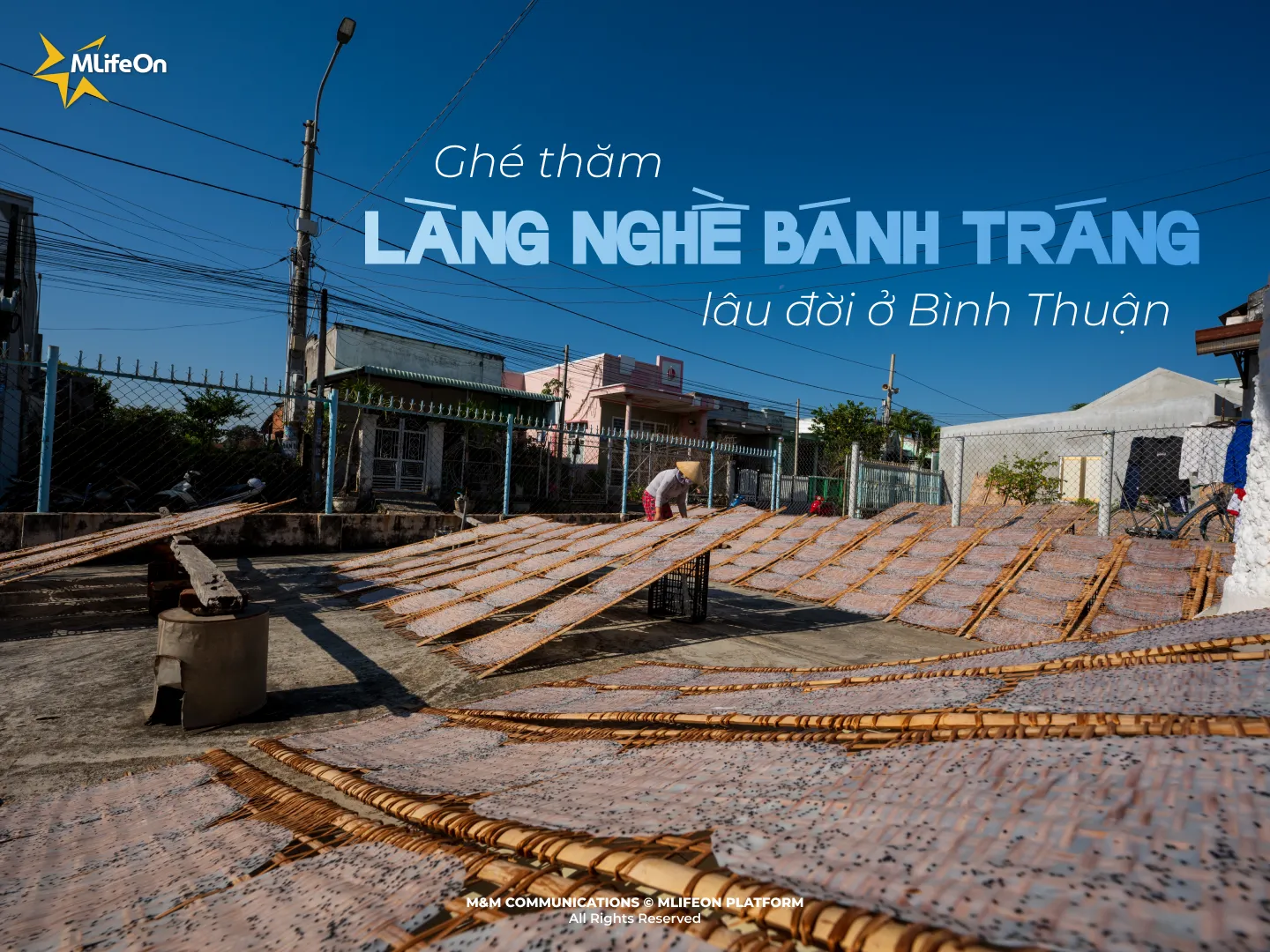 VISITING A LONG-STANDING RICE PAPER CRAFT VILLAGE IN BINH THUAN
